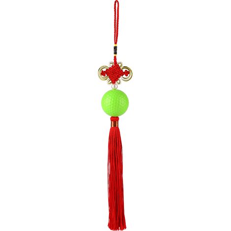 Décoration de Noeud Chinois Miniature pour Golf - Cadeau Souvenir Écologique pour Maison et Voiture (1/5)