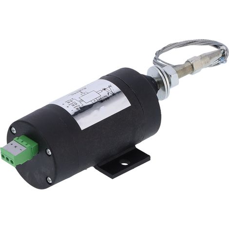Motorstoppventil, Magnetventil für Dieselgeneratoren, Flammenausfallschalter, 12V XHQPTG (1/5)