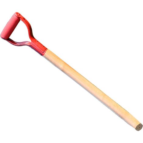 75 cm langer T-Ersatzgriff – hochfester Holzgriff – ergonomischer Griff – Gartengerät für enge Stauräume – Griff für Gartenschaufel