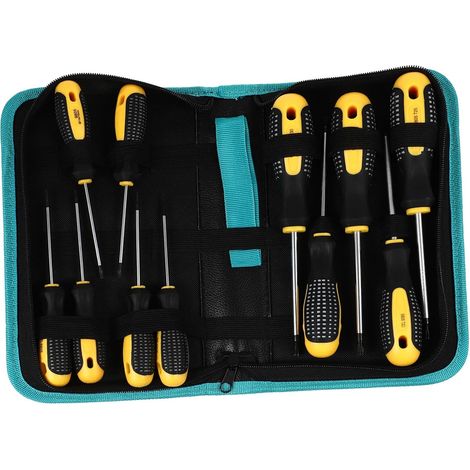 Coffret de tournevis, 11 pièces, T5-T30, T5/30, pour atelier (1/5)