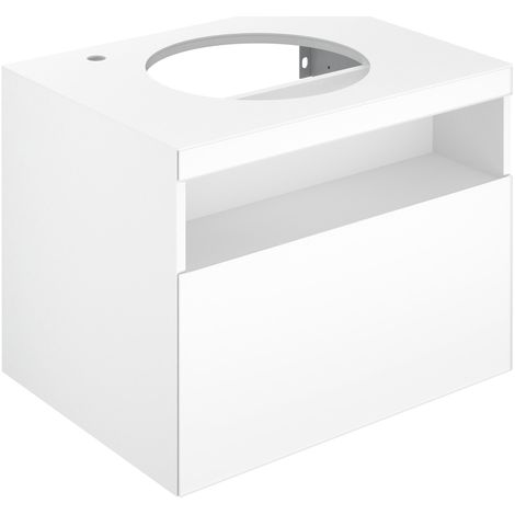 KEUCO STAGELINE Meuble sous-lavabo pour vasques à poser, 1 tiroir