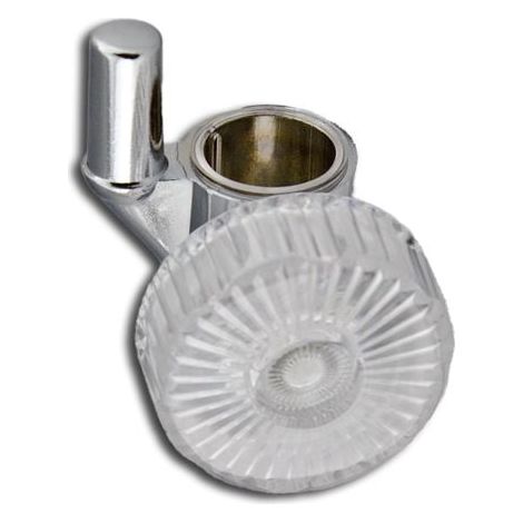 Primaster Wandstangengleiter mit Zapfen für Ø 1,8 cm Stange