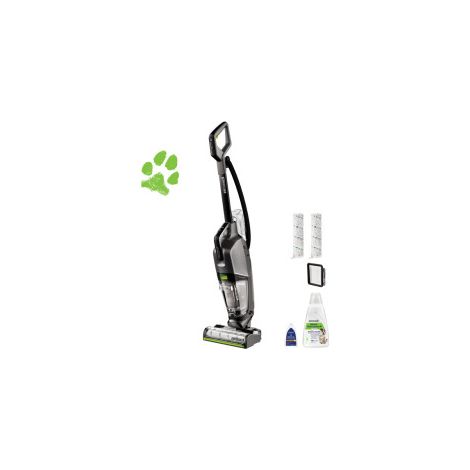 Aspirapolvere e Lavapavimenti Bissell CrossWave HydroSteam Pet Pro Nero Argento