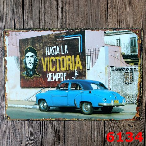 Metall-Wandschilder, Plaque, Poster, Vintage-Café, Bar, Pub-Dekor (1/5)