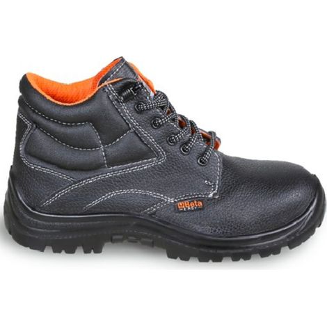 SCARPE ALTE PELLE NERA "BETA 7243EN" 45 S3RS