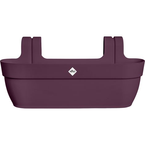 Elho Vibia Campana Easy Hanger XL 58 - Violet - L 56 x B 23.7 x H 27 cm - Balcon - 100% recyclé (1/3)