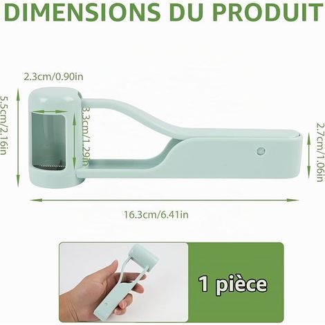 Trancheuse de Fruits et Légumes – Outil de Coupe pour Raisins, Cerises, Tomates et Fraises – Sécurisé pour Enfants (1/4)