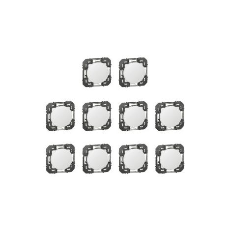 Legrand - Dooxie - LOT de 10 Obturateurs - Blanc - Ref. : 600044x10 (1/4)