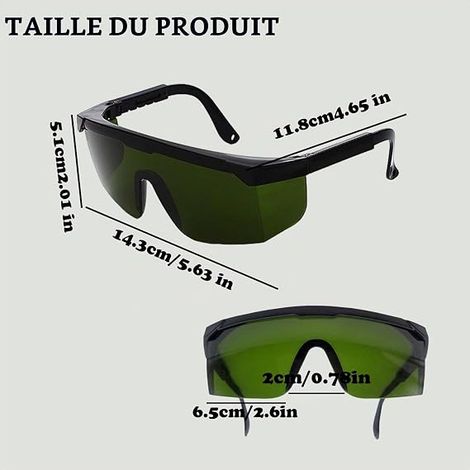 Anti Pulsed Light UV Laser Safety Epilator Glasses (1/4)