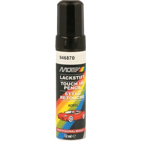 PINCEAU RETOUCHE KOMPAKT 946870 NOIR MAT 12ML MOTIP