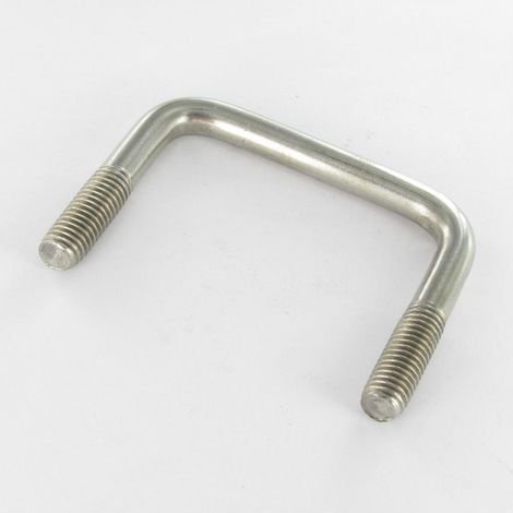 Etrier Fond droit ou plat 50X65X50 M10/25/25 Inox-1 pièce