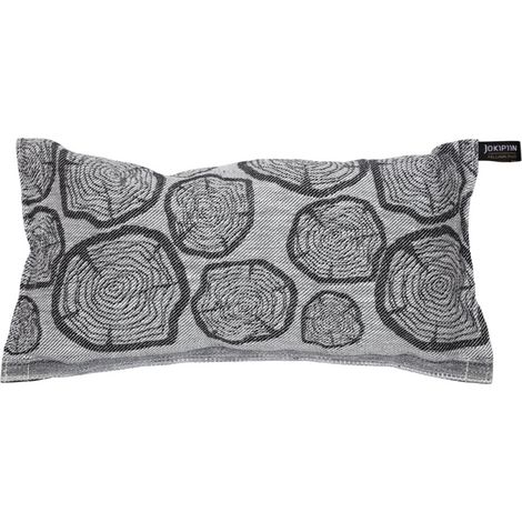 Jokipiin Mänty Pillow Saunakissen 22 x 40 cm finnisches Sauna Kissen white/black (1/2)