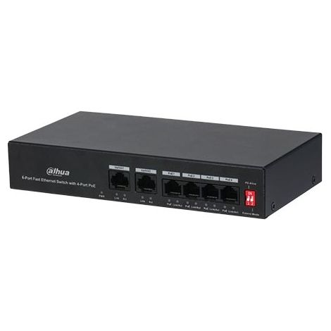 PFS3006-4ET-36 - Switch unmanaged 6 porte (4 PoE 36 W) (1/4)