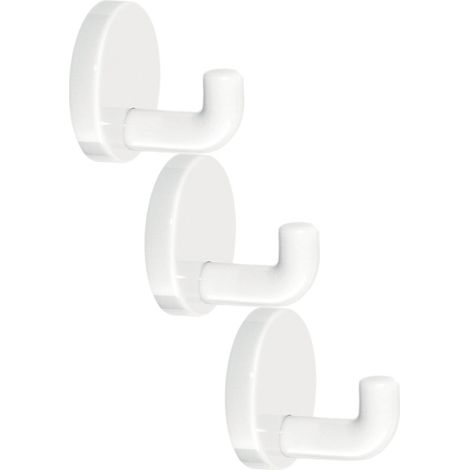 Wandhaken HEWI Tiefe 30mm 3er Set Polyamid reinweiß (1/5)