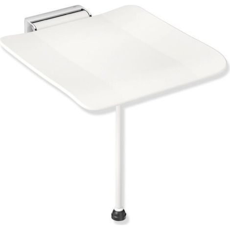 HEWI 900.51.20540 98 Siège rabattable, 450x525, chromé (1/2)
