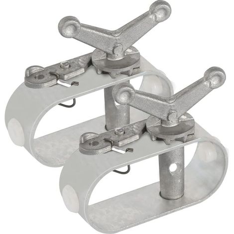 Set mit 2 Poolseilspannern, Winterabdeckungen für Pools, Seilspanner aus Aluminiumlegierung, Winterzubehör (1/4)