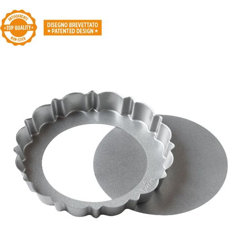 Moule en métal pour tarte Mazurka 25 cm Decora (1/3)