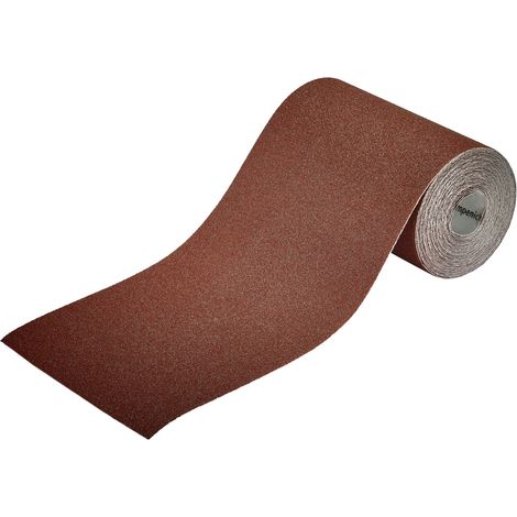 Wolfcraft - Schleifpapierrolle für Holz/Metall K100 5 m x 115 mm - 1773000 (1/3)