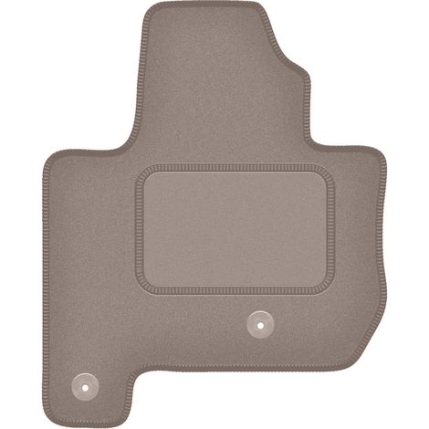 Beige Fahrermatte für: Kia Soul EV Fließheck (2013-2019)