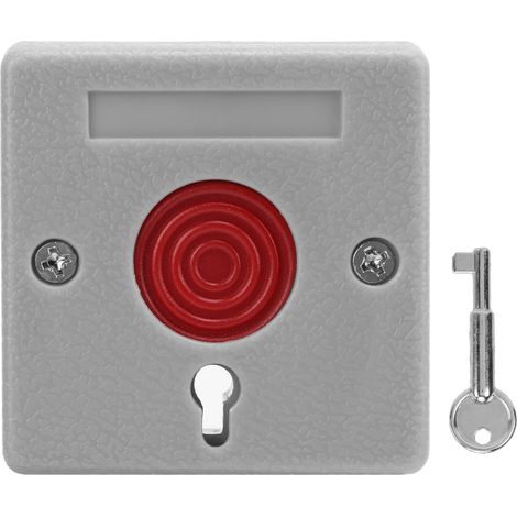 Bouton de Panique Antivol en ABS Durable pour Établissements de Soins et Banques (1/5)
