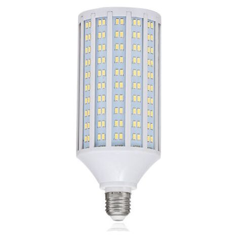 Ampoule LED E40 50W Blanc Chaud 3000K 5000LM Équivalente Halogène 400W A++ Lampe Aluminium 90x90x220mm (1/4)