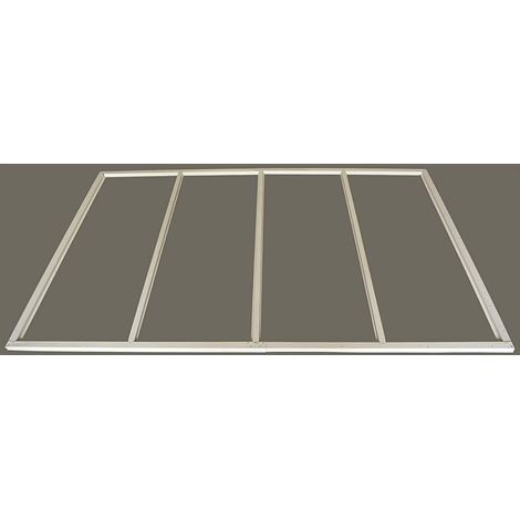 Duramax - Estructura de suelo para caseta - - Metal - gris - 10 x 12