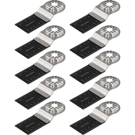 Outil multifonction Starlock, 10 lames de scie oscillantes, outils bimétalliques pour outil multifonction Starlock (1/5)