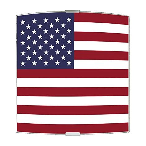 BANDIERA AMERICANA APPLIQUE 26X26 (1/2)