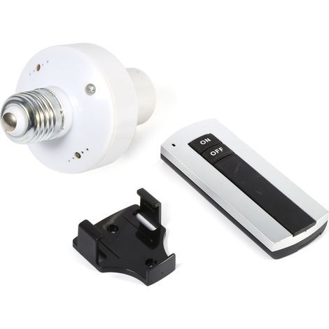 E27 Schraubfassung mit Funkfernbedienung für 220 V (1/5)