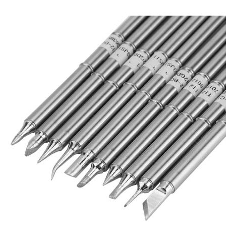 ,Pointes de fer à souder série T12, outil de soudage de remplacement pour Station de retouche FX-951, 10 pièces