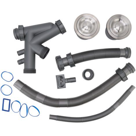 Kit d'assemblage de vidange d'évier à connexion rapide pour évier de salle de bain fonctionnel pour la cuisine à domicile (1/5)