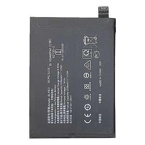 NX - Batterie téléphone, smartphone, GSM pour Oppo Find X3 Pro 7.74V 2200mAh - BLP831 (1/2)