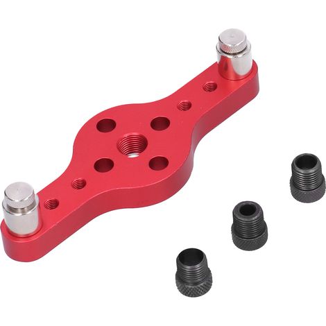 Bohrschablone für Metalldübel, Positionierhilfe für Holzbearbeitung und Heimwerkerarbeiten (1/5)
