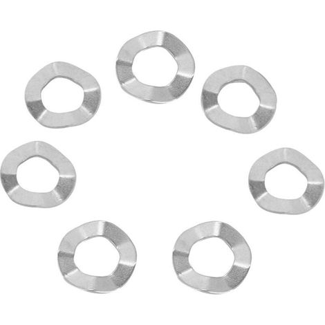 Wellenscheibe, Edelstahl Federscheibe M4, M6, M8, M10, M14 (M14 (10 Stück)) (1/4)