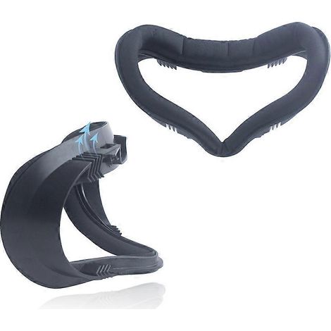 1 pièce Masque de protection oculaire anti-transpiration et occultant pour casque VR Oculus Quest 2 ( ) (1/5)