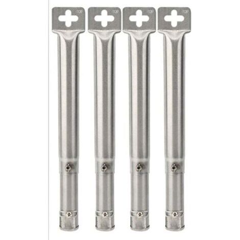 30,8 à 45CM Universal Brûleur Accessoires pour FirePlus, Fire Mountain, Proficook, Barbecook, Tepro, Campingaz, Char-Broil, Cosmo Grill, Acier Inoxydable Tube Brûleur Pièce de Rechange--1pcs