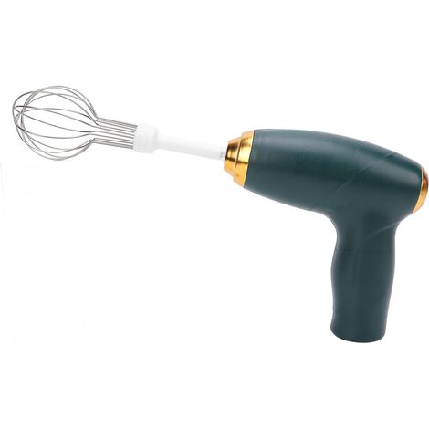 CCYKXA Corded Hand Mixer  Portable USB Rechargeable Electric Whisk  Perfect for Mixing, Baking and Cooking  Green (1/5)