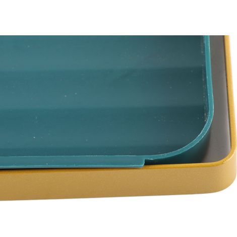 Topfdeckelhalter, multifunktionales Ablageregal, Spatelhalter, mehrstufiger Topfdeckelhalter, luxuriöse hellgoldene Ausführung. (1/5)