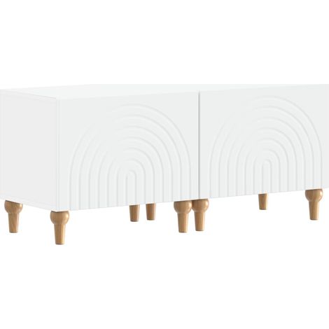 Mueble de TV Blanco Madera de ingeniería vidaXL (1/5)