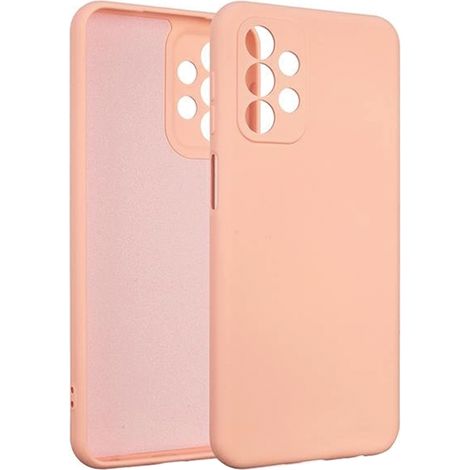 Coque en silicone Beline pour Samsung A23 5G A236 or rose (1/2)
