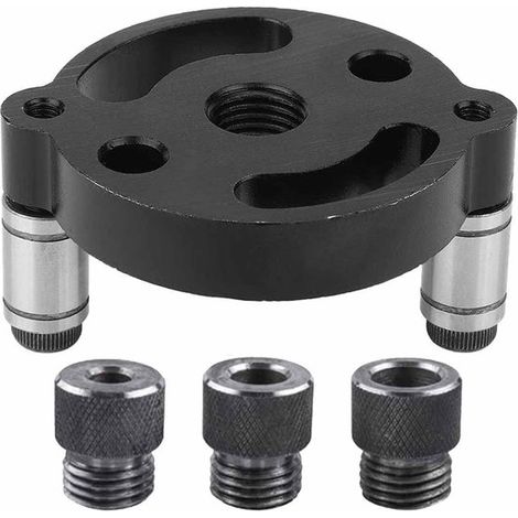 Guida per foratura tasselli,cercatore di punzoni per lavori verticali,boccole di foratura 6/8/10 mm,posizionatore per 3 fori (1/2)