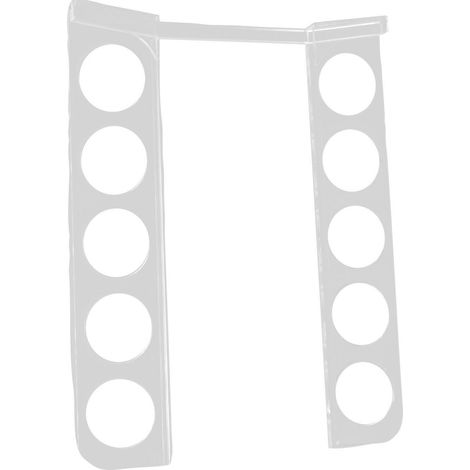Porte-capsules à café pour 10 capsules, support de rangement latéral en acrylique pour la maison, le café ou le bureau. (1/5)