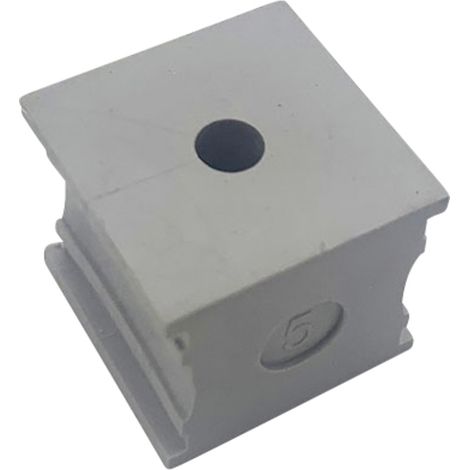 TRU COMPONENTS ELT 5 Kabeldurchführung geschlitzt Klemm-Ø (max.) 6 mm Elastomer Grau 1 St. (1/3)