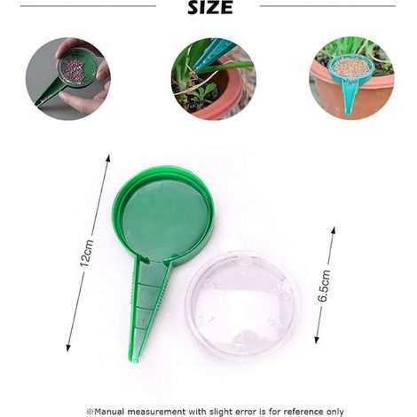 Seed Dispenser Seed Drills Transplanters Perforators Sizes (1/2)