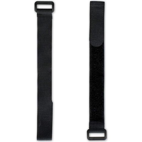 25pcs 30cm Black Fleece Velcro Straps with Loop, 20mm Wide, Velcro Strap, Reusable Nylon Tie