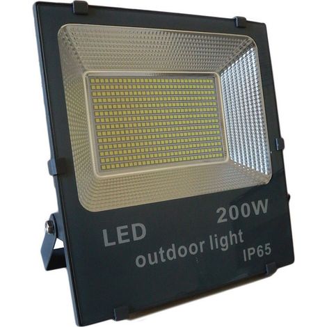 Trade Shop - SMD SCHLANKER LED-SCHEINWERFER KALTWEISSES LICHT 50 100 200 W IP65 -