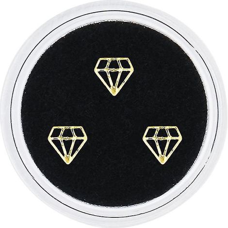 Kristall-Edelsteinbox für Zahnaufhellung, Zahnschmuck, Zahndiamantkristall – 3 Stück, Typ 10