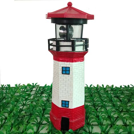 Farola solar LED giratoria [Modelo X-27.5] Luz solar automática para jardín, patio y balcón, 27,5 cm, blanca