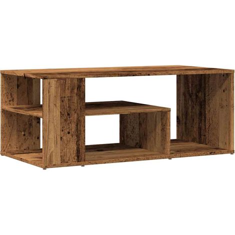 Maison Exclusive - Couchtisch Altholz-Optik 100x50x40 cm Holzwerk