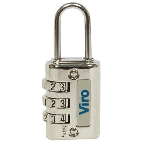 Lucchetto a combinazione Viro 40479 – arco Ø 30 mm – Made in Italy (1/4)